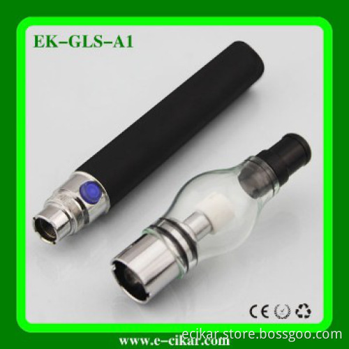 electronic cigarette wholesale glass dome vaporizer for wax and herbs